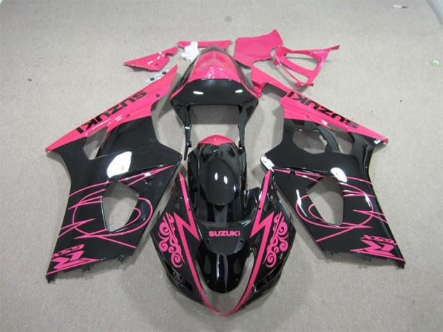 Buy 2003-2004 Pink Black Suzuki GSXR1000 Bike Fairing Kit UK Buy 2003-2004 Pink Black Suzuki GSXR1000 Bike Fairing Kit UK