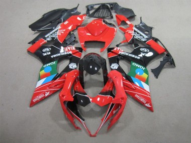 Buy 2005-2006 Black Red Green Suzuki GSXR1000 Bike Fairing UK