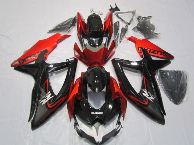 Buy 2007-2008 Black Red Suzuki GSXR1000 Motorbike Fairing UK Buy 2007-2008 Black Red Suzuki GSXR1000 Motorbike Fairing UK