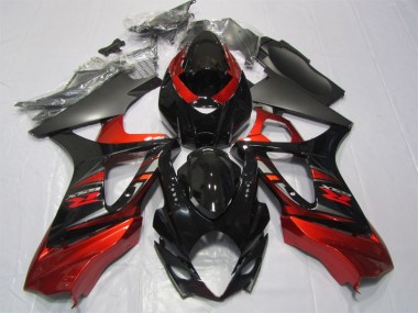 Buy 2007-2008 Black Red Suzuki GSXR1000 Motorcycle Fairing Kit UK