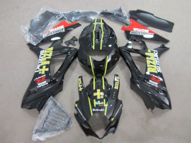 Buy 2007-2008 Black Yellow Rizla Suzuki GSXR1000 Bike Fairings UK