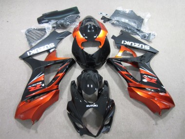Buy 2007-2008 Black Orange Suzuki GSXR1000 Motorbike Fairing UK
