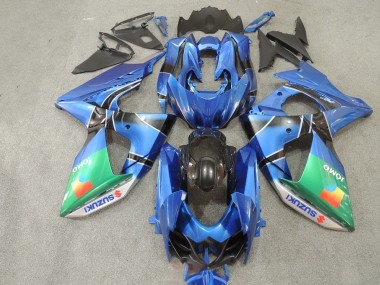 Buy 2009-2016 Blue Green JOMO Suzuki GSXR1000 Motorcycle Replacement Fairings UK