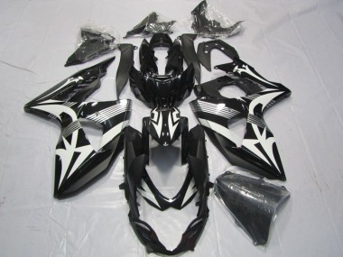 Buy 2009-2016 Black White Suzuki GSXR1000 Motorcyle Fairings UK