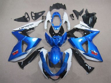 Buy 2009-2016 Blue White Suzuki GSXR1000 Bike Fairings UK