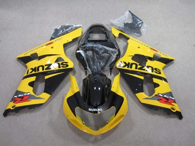 Buy 2001-2003 Yellow Black Suzuki GSXR600 Motorcycle Fairings Kits UK
