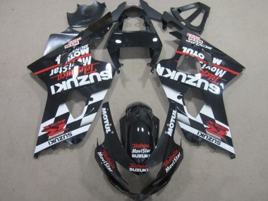 Buy 2004-2005 Black Red Telefumia Movistar Suzuki GSXR600 Motorbike Fairing UK