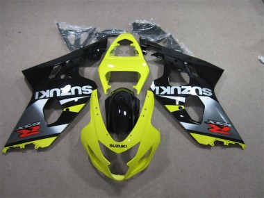 Buy 2004-2005 Yellow Black Suzuki GSXR600 Motorcycle Bodywork UK