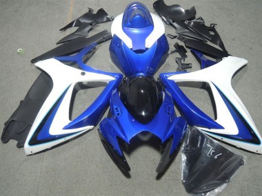 Buy 2006-2007 Blue White Black Suzuki GSXR600 Motorbike Fairing UK