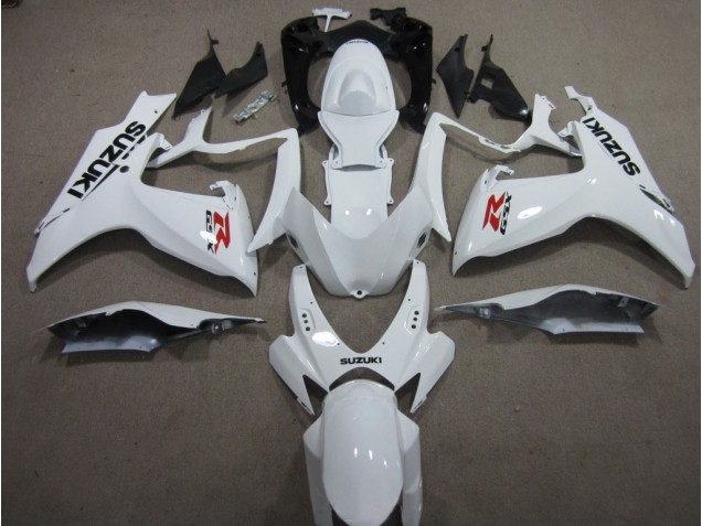 Buy 2006-2007 White Suzuki GSXR600 Motorcyle Fairings UK Buy 2006-2007 White Suzuki GSXR600 Motorcyle Fairings UK