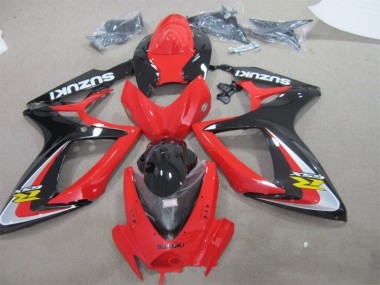 Buy 2006-2007 Red Black Suzuki GSXR600 Replacement Fairings UK