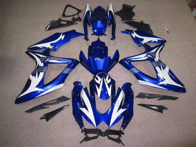 Buy 2008-2010 Blue White Suzuki GSXR600 Motorcycle Bodywork UK Buy 2008-2010 Blue White Suzuki GSXR600 Motorcycle Bodywork UK