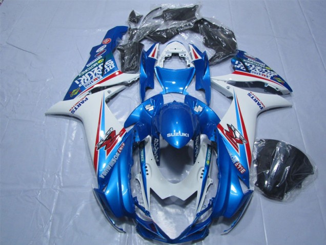 Buy 2011-2021 Blue White Suzuki GSXR600 Replacement Motorcycle Fairings UK Buy 2011-2021 Blue White Suzuki GSXR600 Replacement Motorcycle Fairings UK