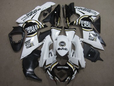 Buy 2011-2021 White Lucky Strike Black Motul Suzuki GSXR600 Motorcycle Bodywork UK