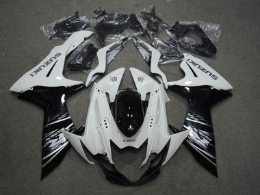 Buy 2011-2021 White Black Suzuki GSXR600 Motorcycle Replacement Fairings UK
