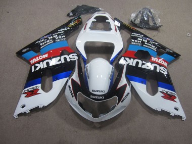 Buy 2001-2003 White Blue Red Motul Suzuki GSXR750 Motorbike Fairing UK