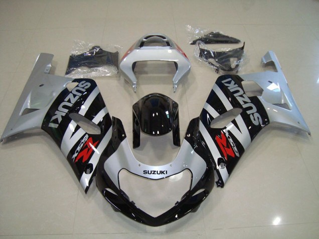 Buy 2001-2003 Black Silver Suzuki GSXR750 Replacement Motorcycle Fairings UK Buy 2001-2003 Black Silver Suzuki GSXR750 Replacement Motorcycle Fairings UK
