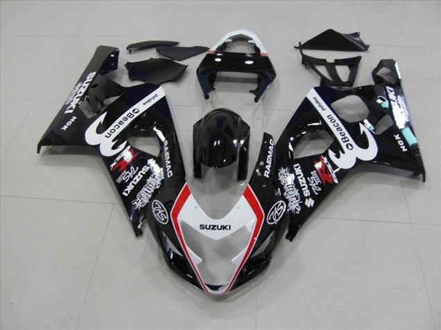 Buy 2004-2005 Black Red Beacon Suzuki GSXR750 Motorbike Fairings UK Buy 2004-2005 Black Red Beacon Suzuki GSXR750 Motorbike Fairings UK