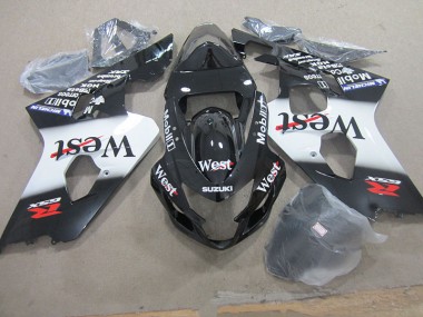 Buy 2004-2005 Black West Moil Suzuki GSXR750 Motorcycle Fairing Kit UK