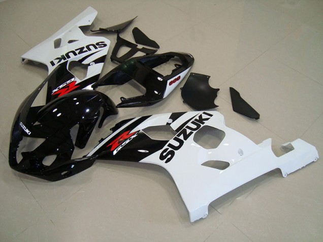 Buy 2004-2005 Black White Suzuki GSXR750 Bike Fairings UK Buy 2004-2005 Black White Suzuki GSXR750 Bike Fairings UK