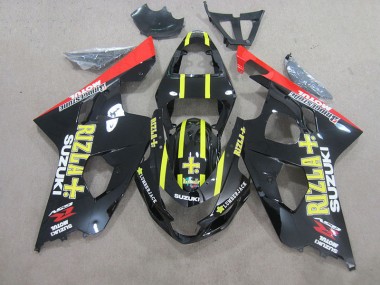 Buy 2004-2005 Black Yellow Rizla Suzuki GSXR750 Bike Fairing UK