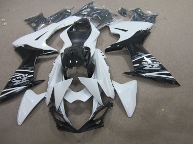 Buy 2011-2021 White Black Suzuki GSXR750 Motorcycle Fairing Kit UK