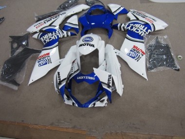 Buy 2011-2021 White Lucky Strike Motul Suzuki GSXR750 Motorbike Fairing UK