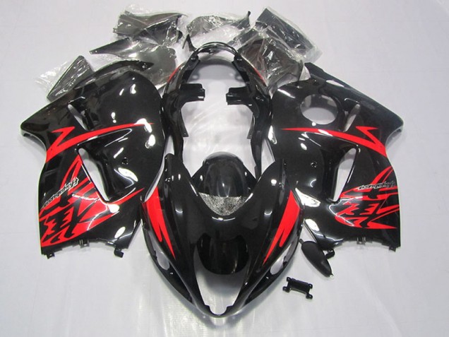 Buy 1996-2007 Black Red Suzuki GSXR1300 Hayabusa Motorbike Fairing Kits UK Buy 1996-2007 Black Red Suzuki GSXR1300 Hayabusa Motorbike Fairing Kits UK