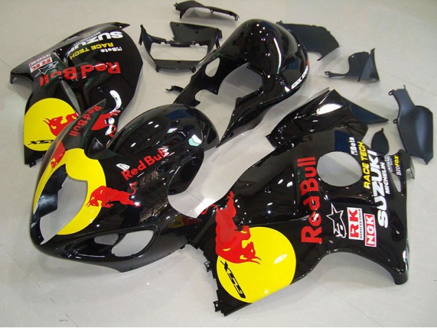 Buy 1996-2007 Black Yellow Red Bull Suzuki GSXR1300 Hayabusa Motorcycle Fairing Kits UK Buy 1996-2007 Black Yellow Red Bull Suzuki GSXR1300 Hayabusa Motorcycle Fairing Kits UK