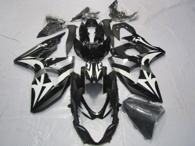 Buy 2009-2016 Black White Suzuki GSXR1000 Motorcycle Replacement Fairings UK