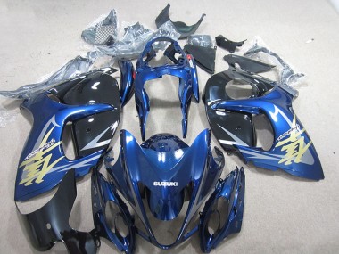 Buy 2008-2019 Blue White Gold Decal Suzuki GSXR1300 Hayabusa Motorbike Fairing UK