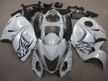 Buy 2008-2019 White Black Suzuki GSXR1300 Hayabusa Motorcycle Replacement Fairings UK