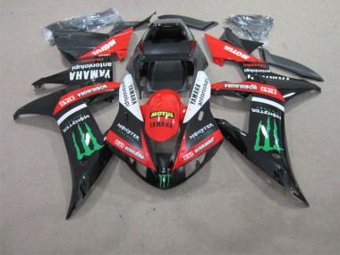 Buy 2002-2003 Black Red Motul Yamaha YZF R1 Bike Fairings UK