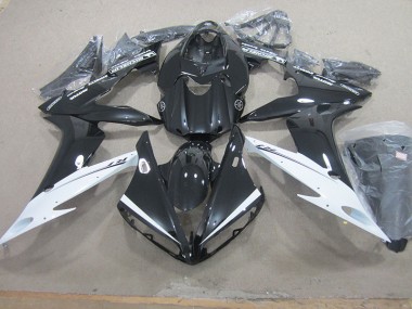 Buy 2004-2006 Black White Yamaha YZF R1 Motor Bike Fairings UK