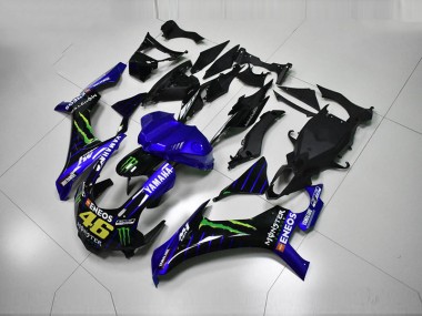 Buy 2015-2019 Blue Blue White ENEOS 46 Monster Yamaha YZF R1 Motorcycle Fairing UK