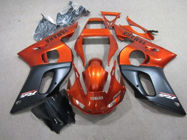 Buy 1998-2002 Orange Black Yamaha YZF R6 Motorcyle Fairings UK