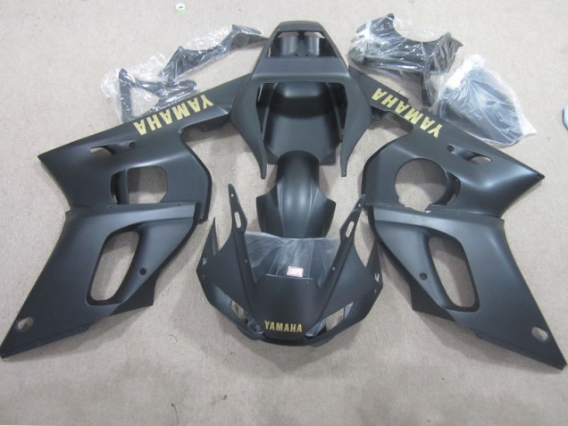 Buy 1998-2002 Black Yellow Decal Yamaha YZF R6 Motorcylce Fairings UK