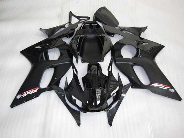 Buy 1998-2002 Black Yamaha YZF R6 Motorcycle Fairings UK