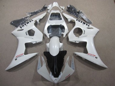 Buy 2003-2005 White Yamaha YZF R6 Bike Fairing UK