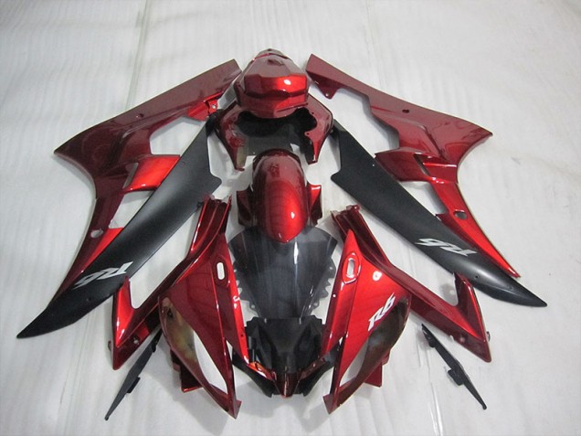 Buy 2006-2007 Red Yamaha YZF R6 Motor Fairings UK