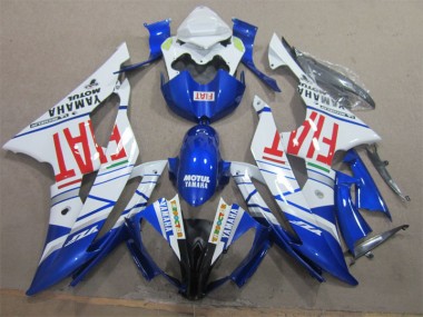 Buy 2008-2016 White Black Red Fiat Yamaha YZF R6 Motorbike Fairing Kits UK