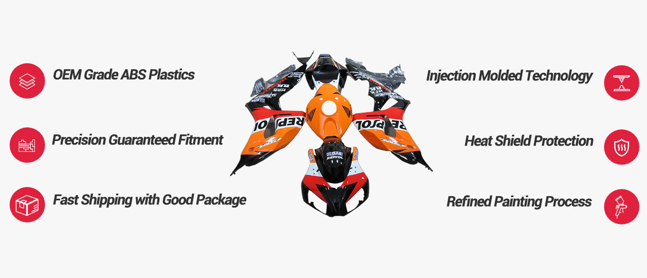Buy OEM Fitting Motorcycle Fairings UK